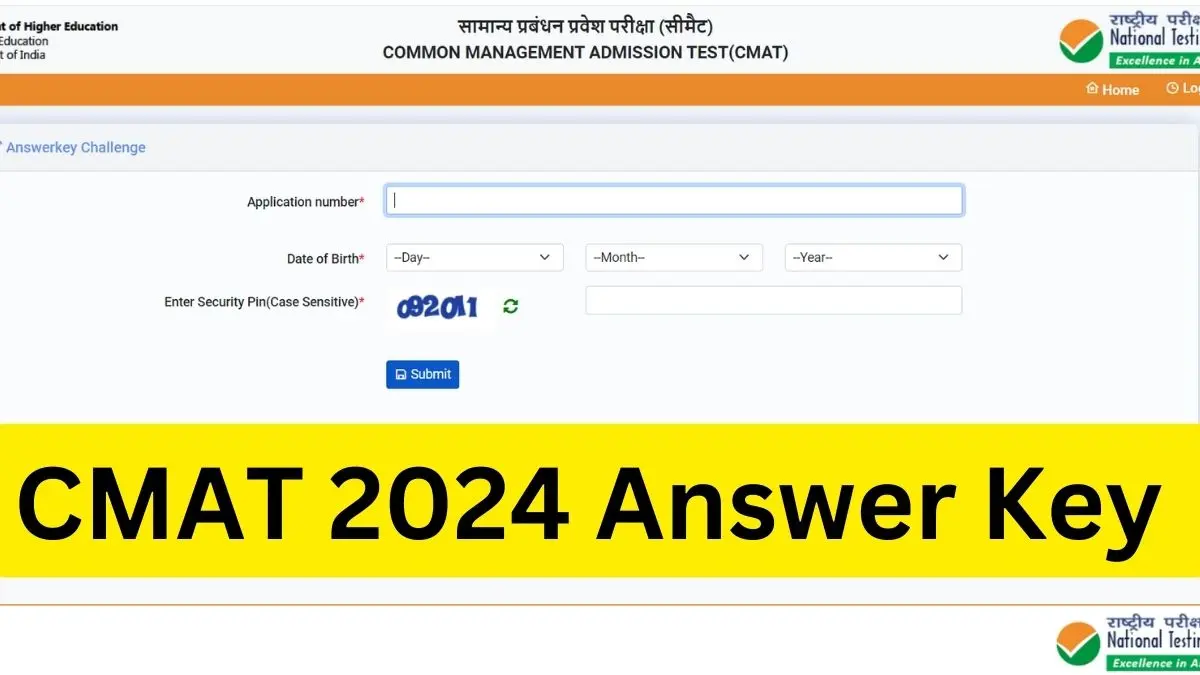 CMAT 2024 Answer Key Released: Download Response Sheet & Check Top Colleges Accepting Scores