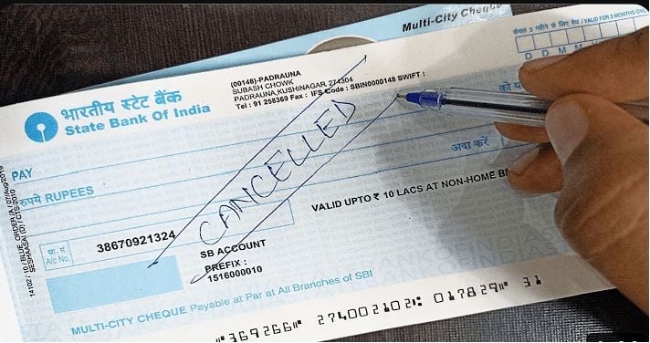 Cancelled Cheque