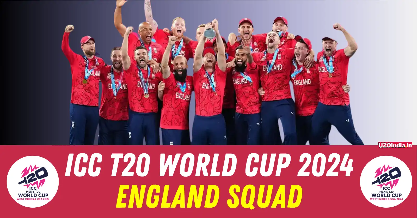 England’s Squad for T20 World Cup 2024: Reigning Champions Aim for Victory