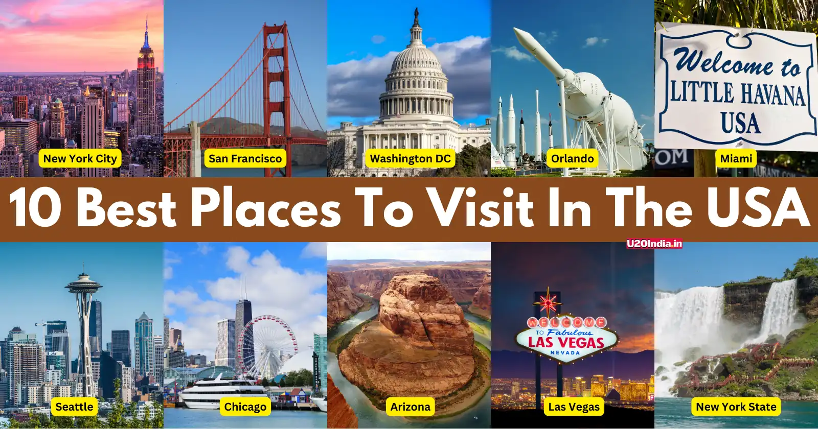 Top 10 Unforgettable Tourist Destinations in the USA