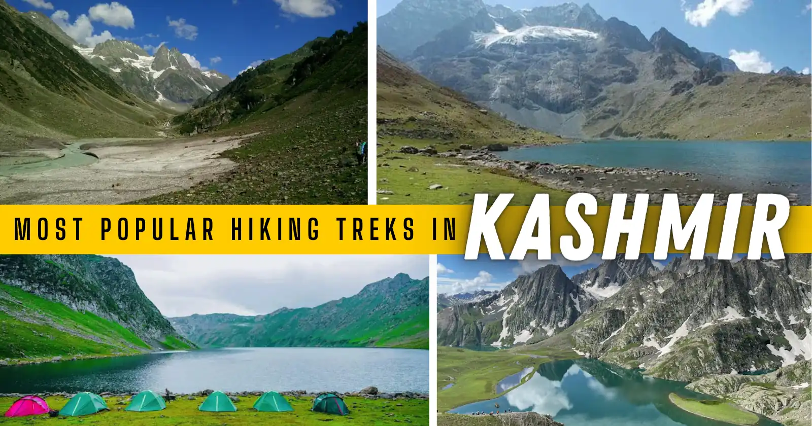 Top 10 Trekking Places in Kashmir | Most Popular Hiking Treks in Kashmir